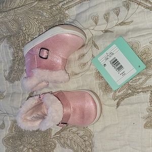Surprize by stride rite elyse pink boots